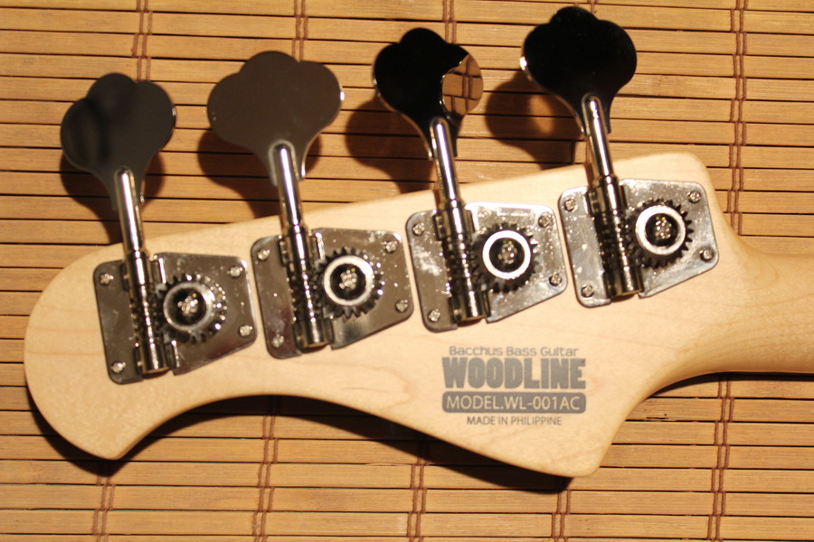 BACCHUS Woodline WL-001AC MGR Jazz Bass Global Series 2013