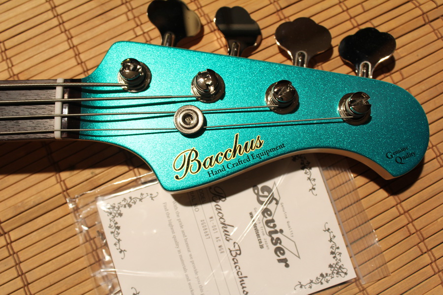 BACCHUS Woodline WL-001AC MGR Jazz Bass Global Series 2013